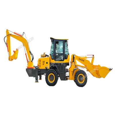 1 ton load capacity backhoe loader mini tractor loader digger for sale